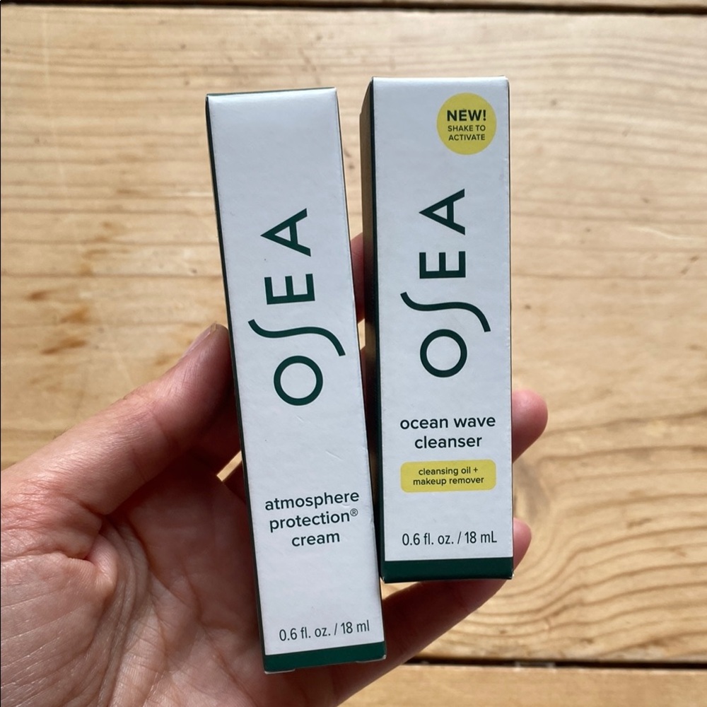 Osea Ocean Wave Cleanser and Atmosphere Protection Cream